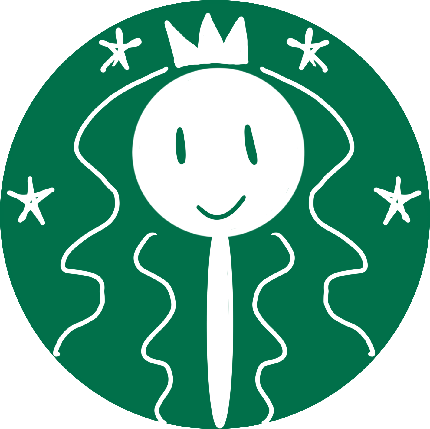 a knock off starbucks logo